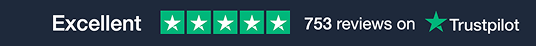 Excellent reviews on Trustpilot