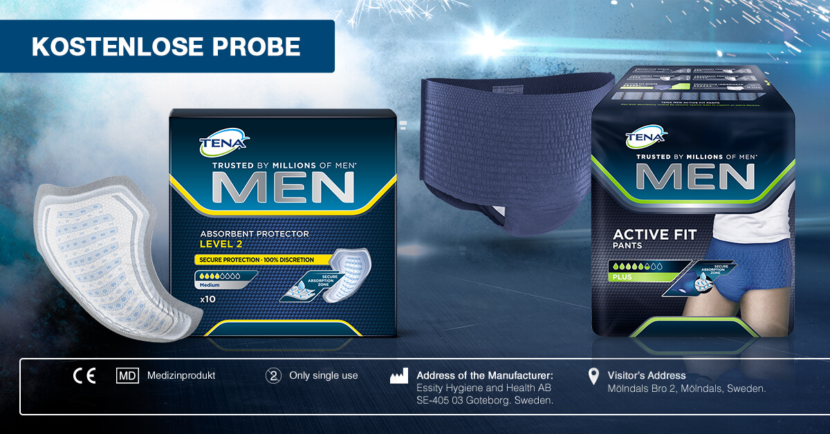 TENA Pad Women Einlagen Gratis anfordern